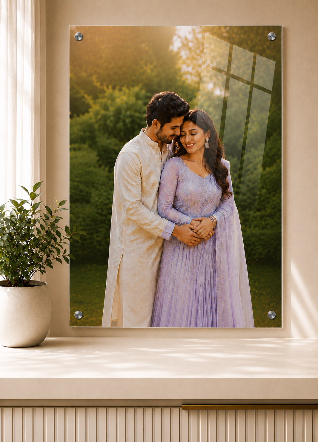 Portrait Acrylic Poster