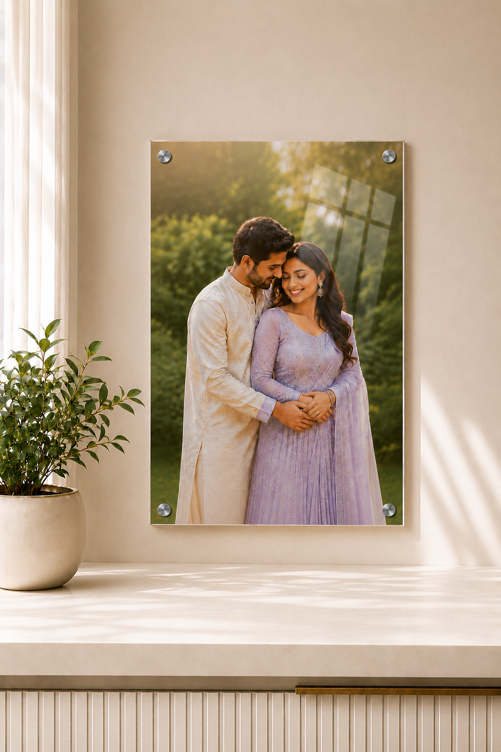 Portrait Acrylic Poster
