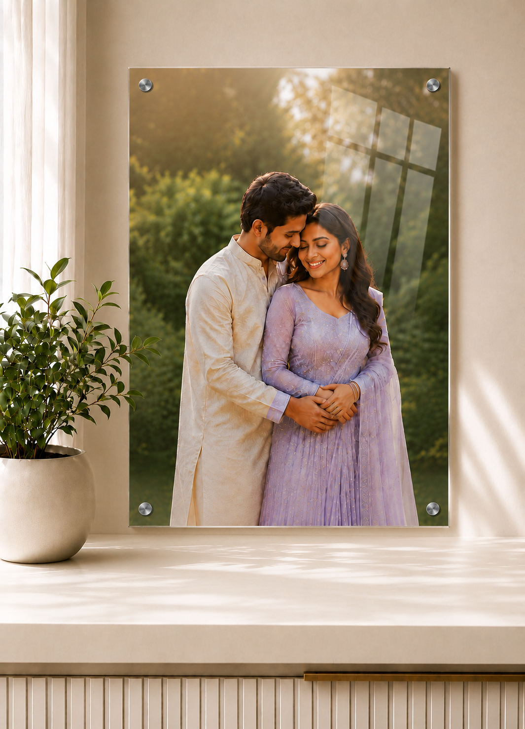 Portrait Acrylic Poster