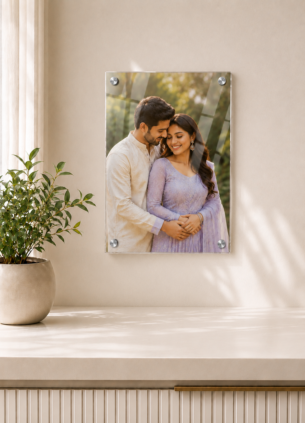 Portrait Acrylic Poster