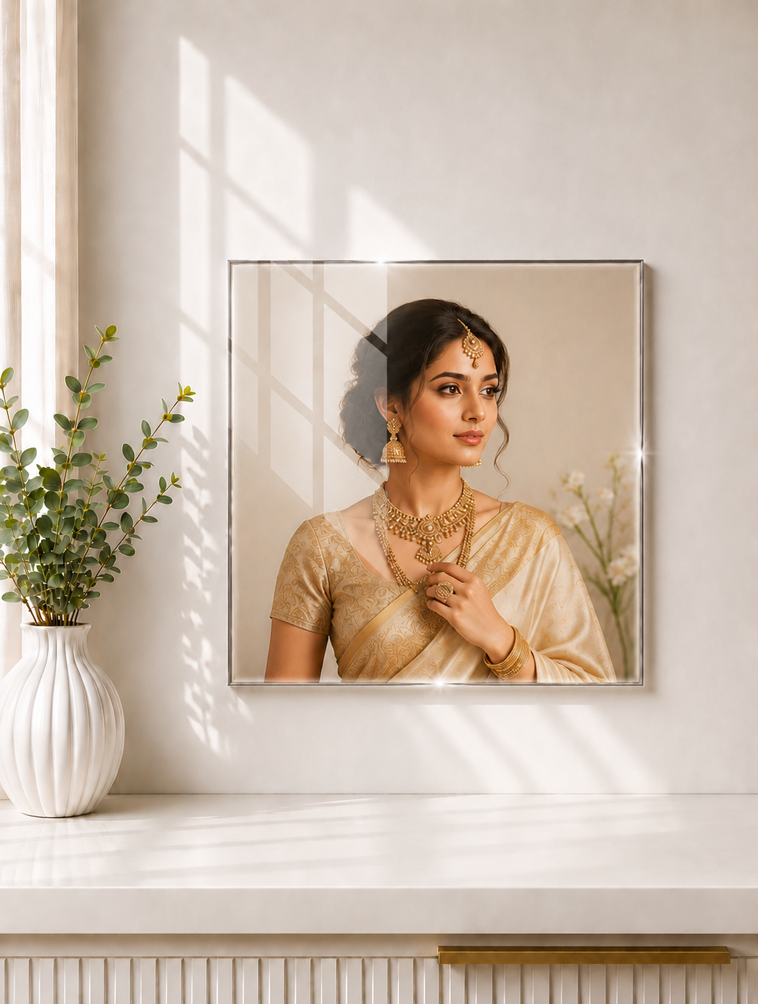 Square Acrylic Poster