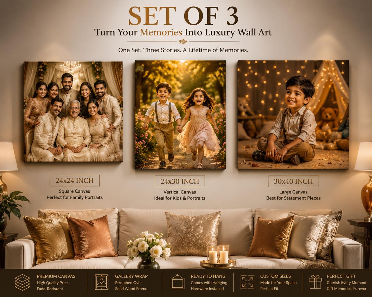 Canvas | Set Of Three