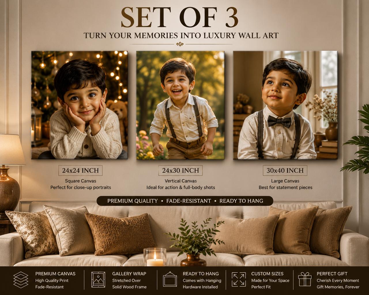 Canvas | Set Of Three